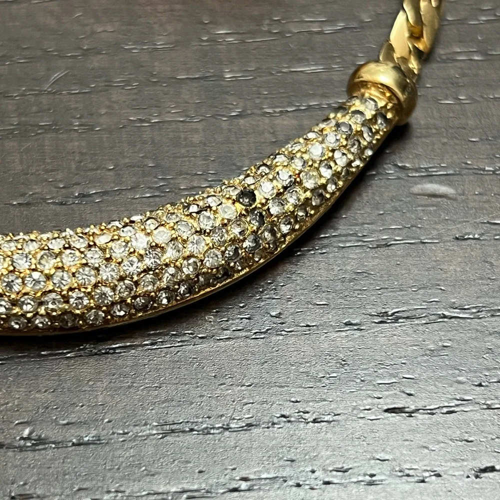 Vintage Dior necklace and earrings set Missing stones - Picture 2 of 7